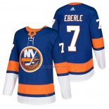 Camiseta Hockey New York Islanders Jordan Eberle 2018 Autentico Primera Azul