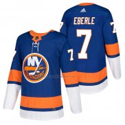 Camiseta Hockey New York Islanders Jordan Eberle 2018 Autentico Primera Azul