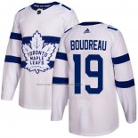 Camiseta Hockey Nino Toronto Maple Leafs Bruce Boudreau Autentico 2018 Stadium Series Blanco