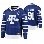 Camiseta Hockey Toronto Maple Leafs John Tavares Throwback Breakaway Jugador Azul