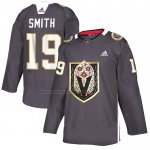 Camiseta Vegas Golden Knights Reilly Smith Dia De Los Muertos Gris
