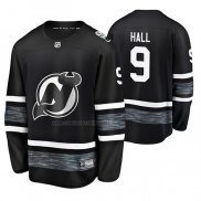 Camiseta Hockey 2019 All Star New Jersey Devils Taylor Hall Negro