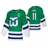 Camiseta Hockey Carolina Hurricanes Jordan Staal Heritage Autentico Verde