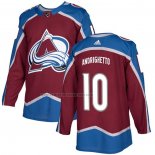 Camiseta Hockey Colorado Avalanche Sven Andrighetto Primera Autentico Rojo