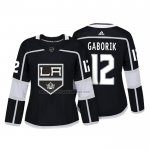 Camiseta Hockey Mujer Los Angeles Kings Marian Gaborik Autentico Jugador Negro