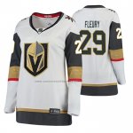 Camiseta Hockey Mujer Vegas Golden Knights Marc Andre Fleury Segunda Breakaway Jugador Blanco