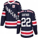 Camiseta Hockey New York Rangers Mike Gartner 2018 Winter Classic Azul