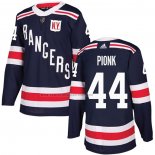 Camiseta Hockey New York Rangers Neal Pionk 2018 Winter Classic Azul