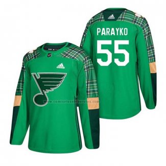 Camiseta Hockey St. Louis Blues Alternate Autentico Pro Azul
