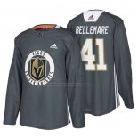 Camiseta Hockey Vegas Golden Knights Pierre Edouard Bellemare New Season Practice Gris