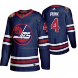 Camiseta Hockey Winnipeg Jets Neal Pionk Heritage Classic 2019-20 Azul