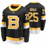 Camiseta Hockey Boston Bruins Brandon Carlo Alterno Premier Breakaway Negro