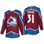 Camiseta Hockey Colorado Avalanche Calvin Pickard Primera Premier 2017-2018 Rojo