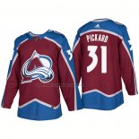 Camiseta Hockey Colorado Avalanche Calvin Pickard Primera Premier 2017-2018 Rojo