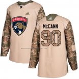 Camiseta Hockey Florida Panthers Jarojo Mccann Autentico 2017 Veterans Day Camuflaje