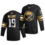 Camiseta Hockey Golden Edition Buffalo Sabres Jake Mccabe Limited Autentico 2020-21 Negro
