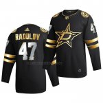 Camiseta Hockey Golden Edition Dallas Stars Alexander Radulov Limited Autentico 2020-21 Negro
