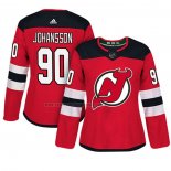Camiseta Hockey Mujer New Jersey Devils Marcus Johansson Autentico Jugador Rojo