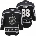 Camiseta Hockey Nino 2017 All Star San Jose Sharks Brent Burns Negro