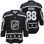 Camiseta Hockey Nino 2017 All Star San Jose Sharks Brent Burns Negro