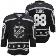 Camiseta Hockey Nino 2017 All Star San Jose Sharks Brent Burns Negro