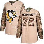 Camiseta Hockey Nino Pittsburgh Penguins Patric Hornqvist Autentico 2017 Veterans Day Camuflaje