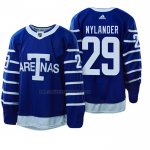 Camiseta Hockey Toronto Maple Leafs William Nylander 1918 Arenas Throwback Azul
