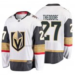 Camiseta Hockey Vegas Golden Knights Shea Theodore 2019 Segunda Breakaway Blanco