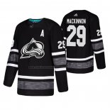 Camiseta Hockey 2019 All Star Colorado Avalanche Nathan Mackinnon Negro2