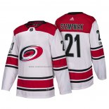 Camiseta Hockey Carolina Hurricanes Lee Stempniak New Season Team Road 2018 Blanco