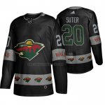 Camiseta Hockey Minnesota Wild Ryan Suter Breakaway Negro
