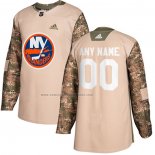 Camiseta Hockey New York Islanders Personalizada Autentico 2017 Veterans Day Camuflaje