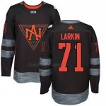 Camiseta Hockey Nino America del Norte Dylan Larkin Premier 2016 World Cup Negro