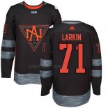 Camiseta Hockey Nino America del Norte Dylan Larkin Premier 2016 World Cup Negro