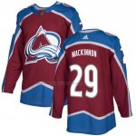 Camiseta Hockey Nino Colorado Avalanche Nathan Mackinnon Primera Autentico Rojo