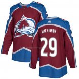 Camiseta Hockey Nino Colorado Avalanche Nathan Mackinnon Primera Autentico Rojo