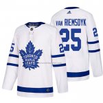 Camiseta Hockey Toronto Maple Leafs James Van Riemsdyk Segunda 2017-2018 Blanco