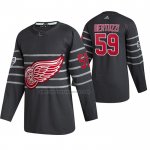 Camiseta Hockey 2020 All Star Detroit Red Wings Tyler Bertuzzi Autentico Gris