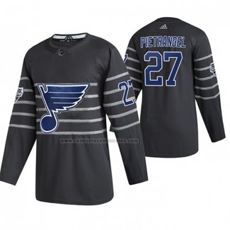 Camiseta Hockey 2020 All Star St. Louis Blues Alex Pietrangelo Autentico Gris