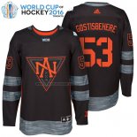 Camiseta Hockey America del Norte Shayne Gostisbehere Premier 2016 World Cup Negro