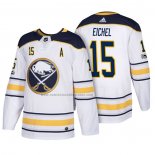Camiseta Hockey Buffalo Sabres Jack Eichel 2018 New Season Team Road Blanco