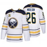 Camiseta Hockey Buffalo Sabres Matt Moulson 2018 New Season Team Road Blanco
