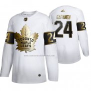 Camiseta Hockey Golden Edition Toronto Maple Leafs Kasperi Kapanen Limited Blanco