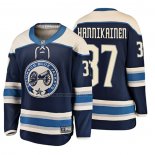Camiseta Hockey Nino Columbus Blue Jackets Markus Hannikainen 2019 Alterno Breakaway Azul