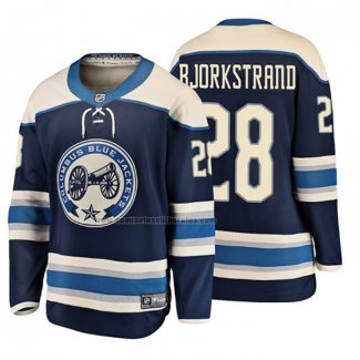 Camiseta Hockey Nino Columbus Blue Jackets Oliver Bjorkstrand 2019 Alterno Breakaway Azul