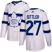 Camiseta Hockey Toronto Maple Leafs Darryl Sittler Autentico 2018 Stadium Series Blanco