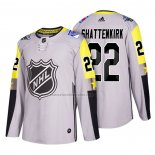 Camiseta Hockey 2018 All Star New York Rangers Kevin Shattenkirk Gris
