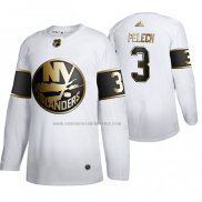 Camiseta Hockey Golden Edition New York Islanders Adam Pelech Limited Blanco