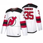 Camiseta Hockey New Jersey Devils Cory Schneider 2018 Blanco