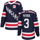 Camiseta Hockey New York Rangers James Patrick 2018 Winter Classic Azul